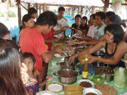 Mactan (Cebu), Negros, Pangalo (Bohol), Camiguin, Mindanao