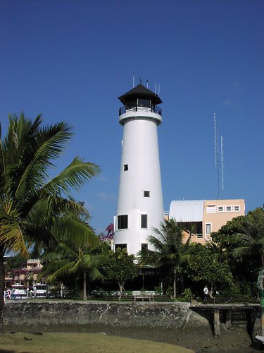 Leuchtturm in der Boat Lagoon